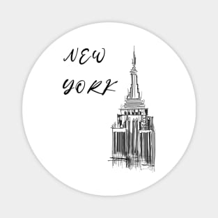 New York - Empire State Building Magnet